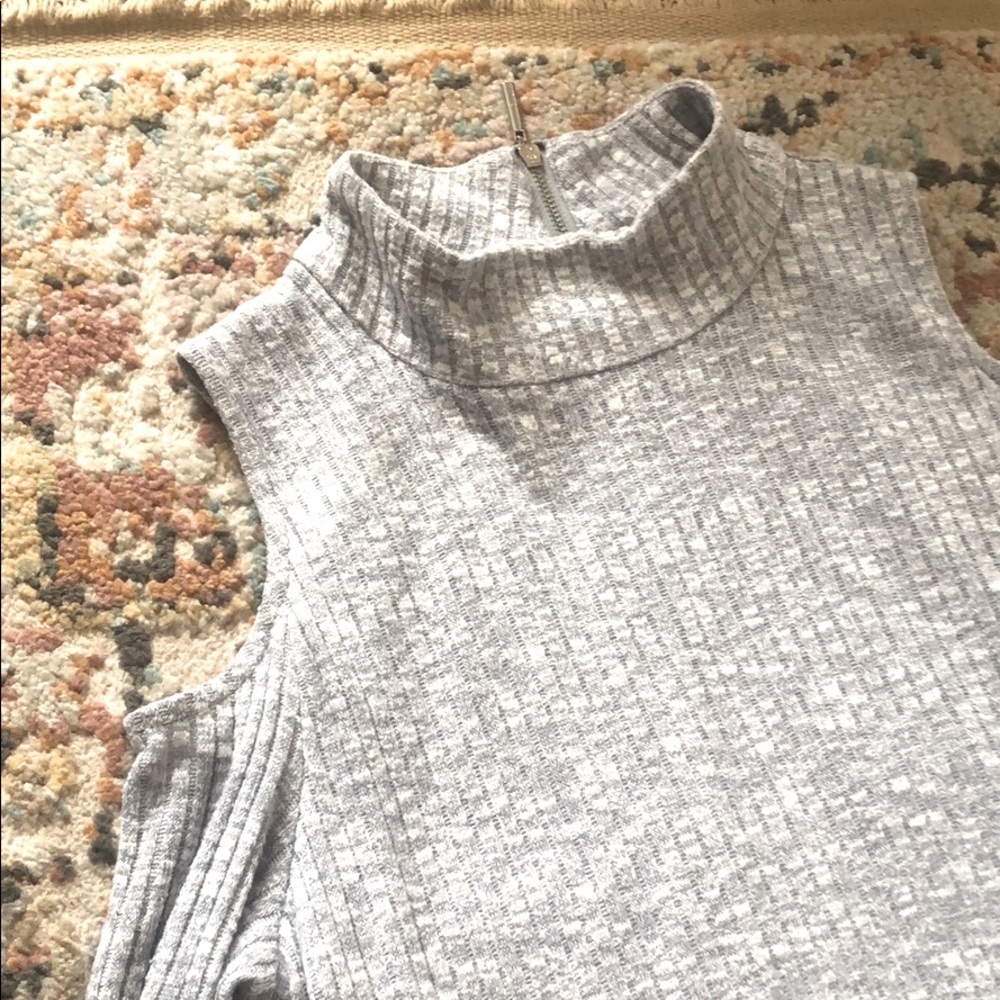 Kensie cold shoulder sweater dress